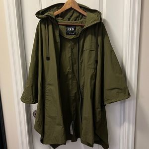 Zara Water Repellent Poncho